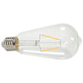 Miniatyrbild 9 av 9: vidaXL Spotlights 2 st med glödlampor 2 W svart E27 Svart