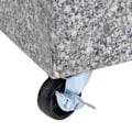 Miniatyrbild 6 av 7: vidaXL Parasollfot ljusgrå 45x25x8,3 cm granit grå