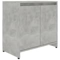 vidaXL Badrumsskåp betonggrå 60x33x60 cm konstruerat trä grå
