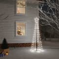 vidaXL Julgranskon kallvit 108 LEDs 70x180 cm Vit