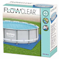 Miniatyrbild 9 av 9: Bestway Markduk för pool Flowclear 488x488 cm Blå
