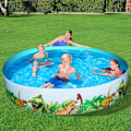 Miniatyrbild 4 av 8: Bestway Pool Dinosaur Fill'N Fun Flerfärgsdesign