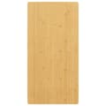 vidaXL Bordsskiva 40x80x2,5 cm bambu Brun