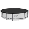 Miniatyrbild 1 av 3: Bestway Poolöverdrag Flowclear Fast Set 555 cm Svart