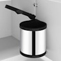 Miniatyrbild 1 av 8: vidaXL Inbyggd sophink rostfritt stål 8 L Silver