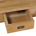 Miniatyrbild 3 av 7: vidaXL Soffbord i massiv teak 100x60x35 cm Brun