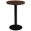 vidaXL Bistrobord mörkbrun 50 cm MDF Brun