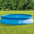 Miniatyrbild 3 av 5: INTEX Poolöverdrag solenergi blå 348 cm polyeten Blå