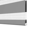 Miniatyrbild 10 av 10: vidaXL Rullgardin randig grå 70 x 120 cm transparent grå
