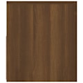 Miniatyrbild 6 av 10: vidaXL Tv-bänk med LED-belysning brun ek 120x35x40 cm Brun