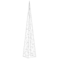 Miniatyrbild 3 av 9: vidaXL Ljuskon LED akryl flerfärgad 120 cm Silver