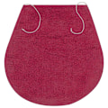 Miniatyrbild 4 av 5: vidaXL Badrumsmattor 3 st tyg fuchsia Rosa