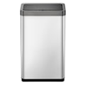 Miniatyrbild 3 av 9: EKO Soptunna Mirage X med sensor 80 L matt silver Silver
