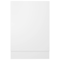 Miniatyrbild 4 av 6: vidaXL Front för diskmaskin “Lyon” vit 45x3x67 cm konstruerat trä Vit