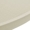 Miniatyrbild 5 av 5: vidaXL Överdrag till ståbord Ø80 cm gräddvit stretch 4 st Creme