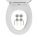 Miniatyrbild 9 av 10: Tiger Toalettsits Blade vit Vit