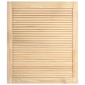 Miniatyrbild 3 av 7: vidaXL Skåpluckor lamelldesign 4 st 69x59,4 cm massiv furu Brun