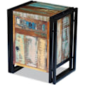 Miniatyrbild 1 av 6: vidaXL Sängbord i massivt återvunnet trä multifärg