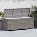 vidaXL Dynbox grå 150x50x60 cm konstrotting grå