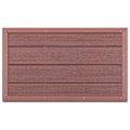 Miniatyrbild 3 av 5: vidaXL Golv till utedusch brun 101x63x5,5 cm WPC Brun