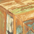 Miniatyrbild 7 av 10: vidaXL Nattduksbord 40x30x50 cm massivt återvunnet trä multifärg