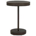 vidaXL Trädgårdsbord brun 75,5x106 cm konstrotting Brun