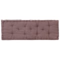 Miniatyrbild 4 av 10: vidaXL Dyna till pallsoffa 2 st bomull taupe Taupe