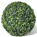 vidaXL Konstgjord växt boll 35cm 2-pack Grön
