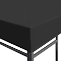 Miniatyrbild 3 av 5: vidaXL Paviljongtak 310 g/m² 4x3 m grå grå