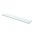 vidaXL Hyllplan glas genomskinlig 70x12 cm Transparent