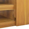 Miniatyrbild 6 av 9: vidaXL Väggmonterat badrumsskåp 90x40x30 cm massivt teakträ Brun