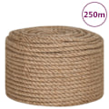 Miniatyrbild 2 av 6: vidaXL Rep 100% Jute 10 mm 250 m