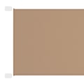Miniatyrbild 2 av 6: vidaXL Markis vertikal taupe 60x1000 cm oxfordtyg Taupe
