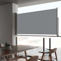 Miniatyrbild 1 av 8: vidaXL Infällbar sidomarkis 80x300 cm grå grå