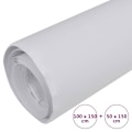 Miniatyrbild 7 av 7: vidaXL Bilfoliering 2 st matt vit 100x150 cm+50x150 cm matt vit
