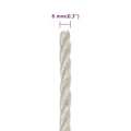 Miniatyrbild 5 av 6: vidaXL Rep vit 8 mm 100 m polypropylen