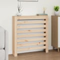 Miniatyrbild 1 av 8: vidaXL Elementskydd 79,5x19x84 cm massiv furu Brun