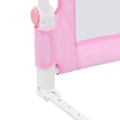 Miniatyrbild 6 av 6: vidaXL Sängskena för barn rosa 120x42 cm polyester Rosa
