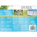 Miniatyrbild 4 av 4: INTEX Fotbad till pool 11,5 L 56x46x9 cm blå Blå