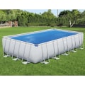 Miniatyrbild 3 av 7: Bestway Poolöverdrag Flowclear rektangulär 703x336 cm blå Blå