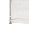 Miniatyrbild 7 av 9: vidaXL Paviljong med tak vit 8,92x5,88x3,75 m polyeten Vit