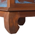Miniatyrbild 7 av 9: vidaXL TV-bänk 110x35x40 cm återvunnen teak Brun
