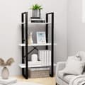 vidaXL Förvaringshylla vit 60x30x105 cm konstruerat trä Vit