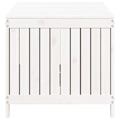 Miniatyrbild 7 av 10: vidaXL Dynbox vit 147x68x64 cm massiv furu Vit
