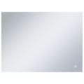 Miniatyrbild 1 av 9: vidaXL Badrumsspegel LED med touch-sensor 60x50 cm Silver