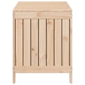 Miniatyrbild 7 av 10: vidaXL Dynbox svart 115x49x60 cm massiv furu Brun