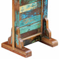 Miniatyrbild 8 av 10: vidaXL Hallspegel massivt återvunnet trä 47x23x180 cm multifärg