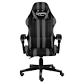 Miniatyrbild 2 av 6: vidaXL Gamingstol svart och grå konstläder grå