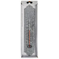 Miniatyrbild 2 av 2: Esschert Design Väggtermometer skrotzink 30 cm OZ10 grå