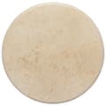 vidaXL Bordsskiva gräddvit Ø50x2,5 cm marmor Creme